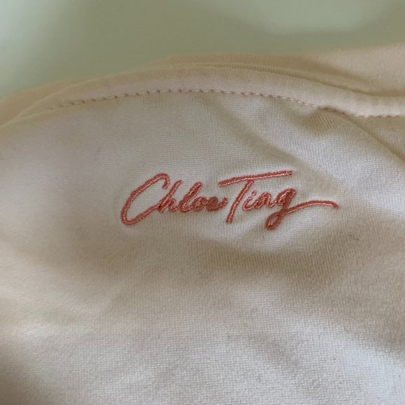 CHLOE TING CROP "GET PEACHY" TEE - Picture 4 of 4